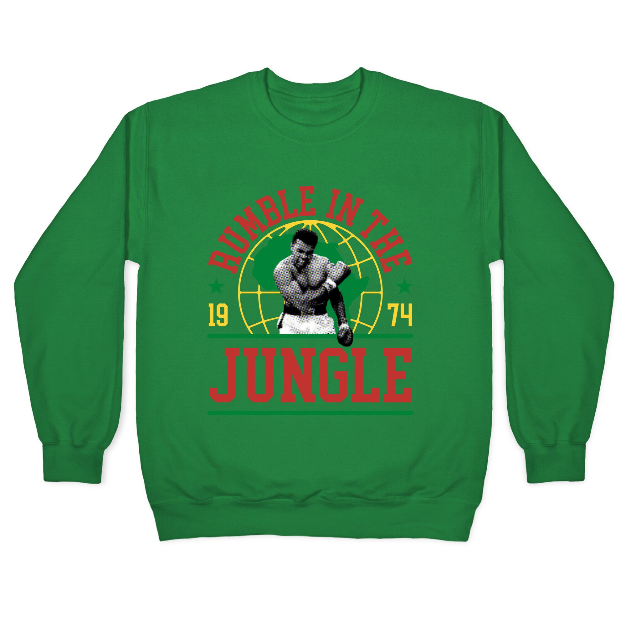 Rumble in the Jungle Crewneck Sweatshirt